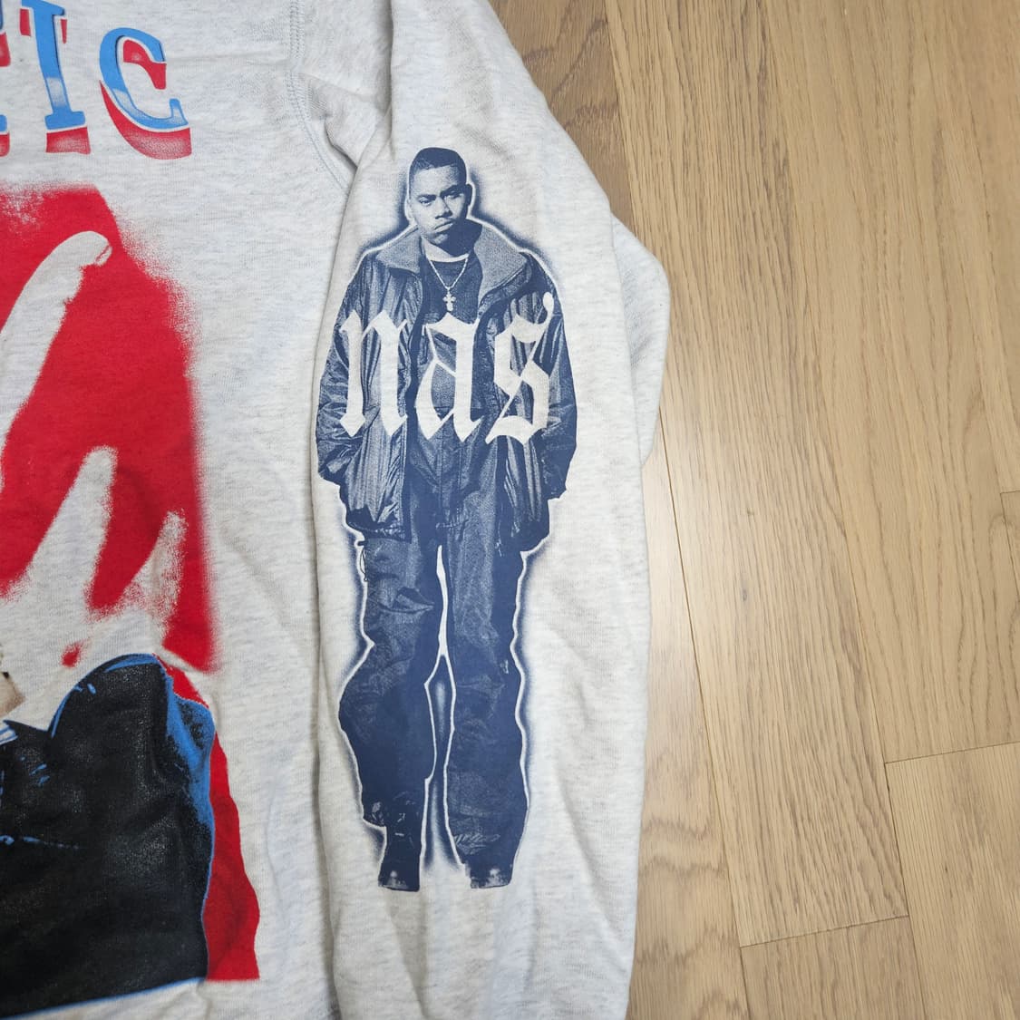 나스 일매릭 부틀렉  랩티셔츠 상품이미지3