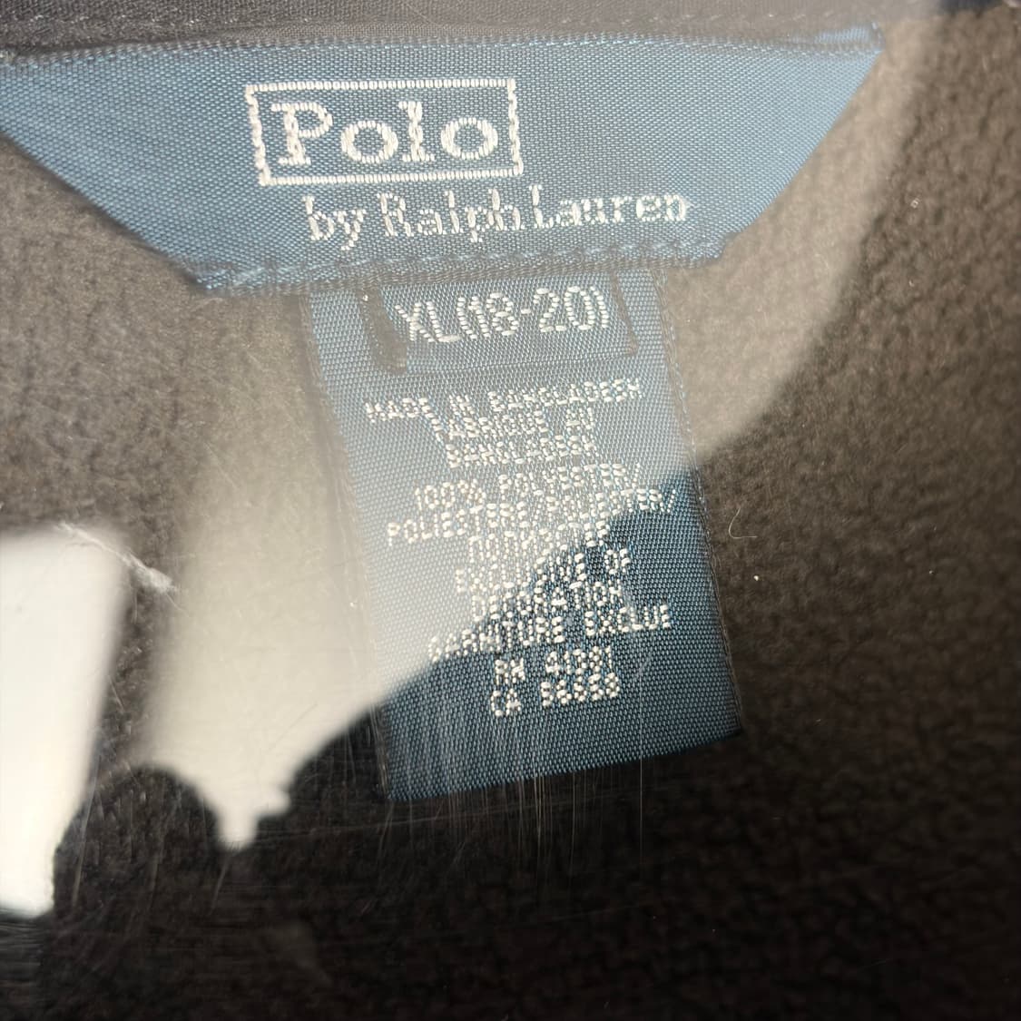 폴로 랄프로렌 플리스 후리스 집업 자켓 상품이미지2