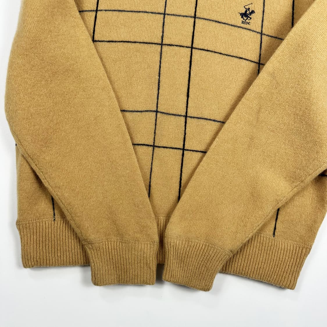 VTG 빈티지 재팬 아가일 패턴 니트 (M) 상품이미지4