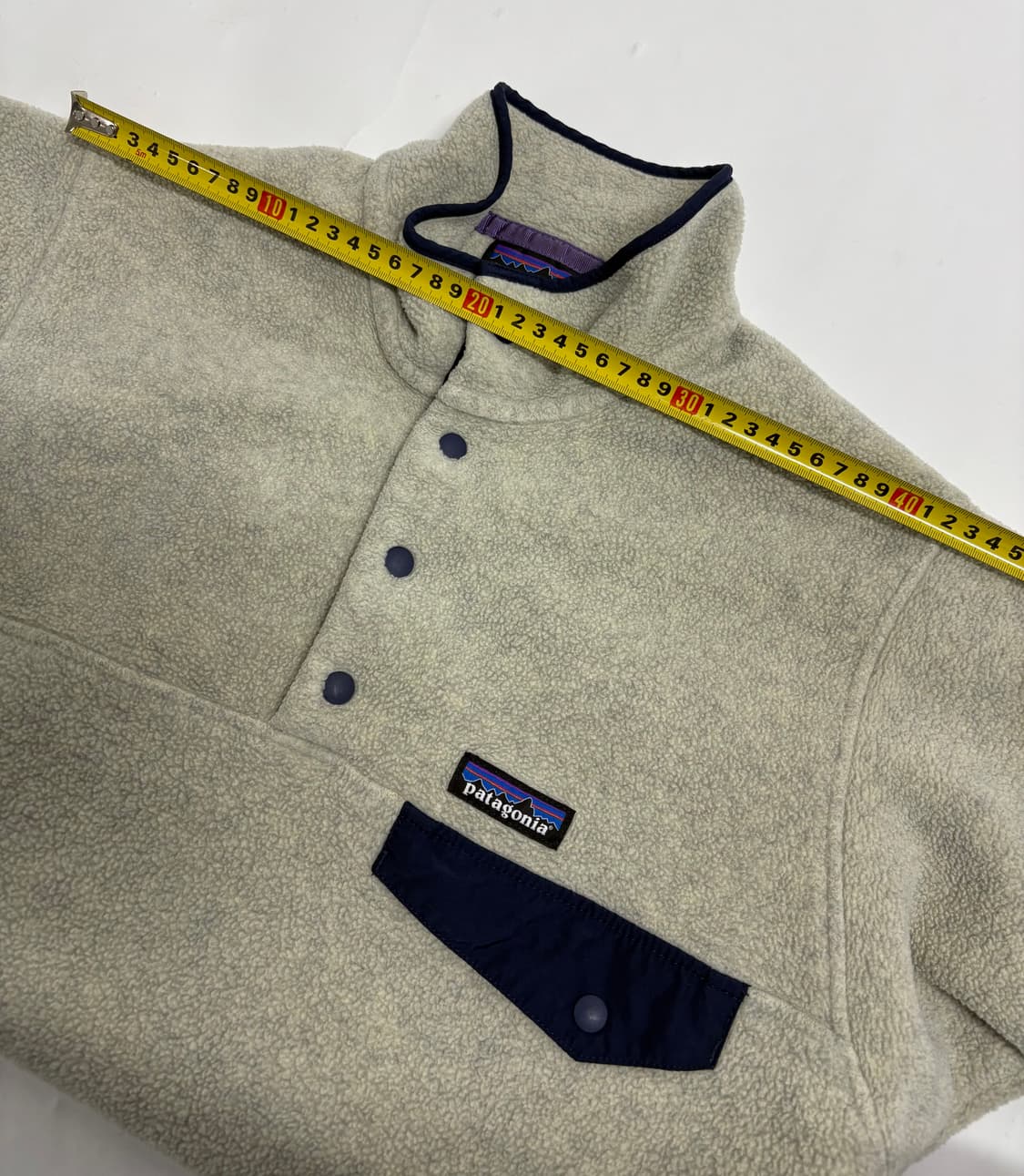 헤비모델)빈티지 파타고니아 신칠라 스냅티 오트밀 멘즈XS 상품이미지9