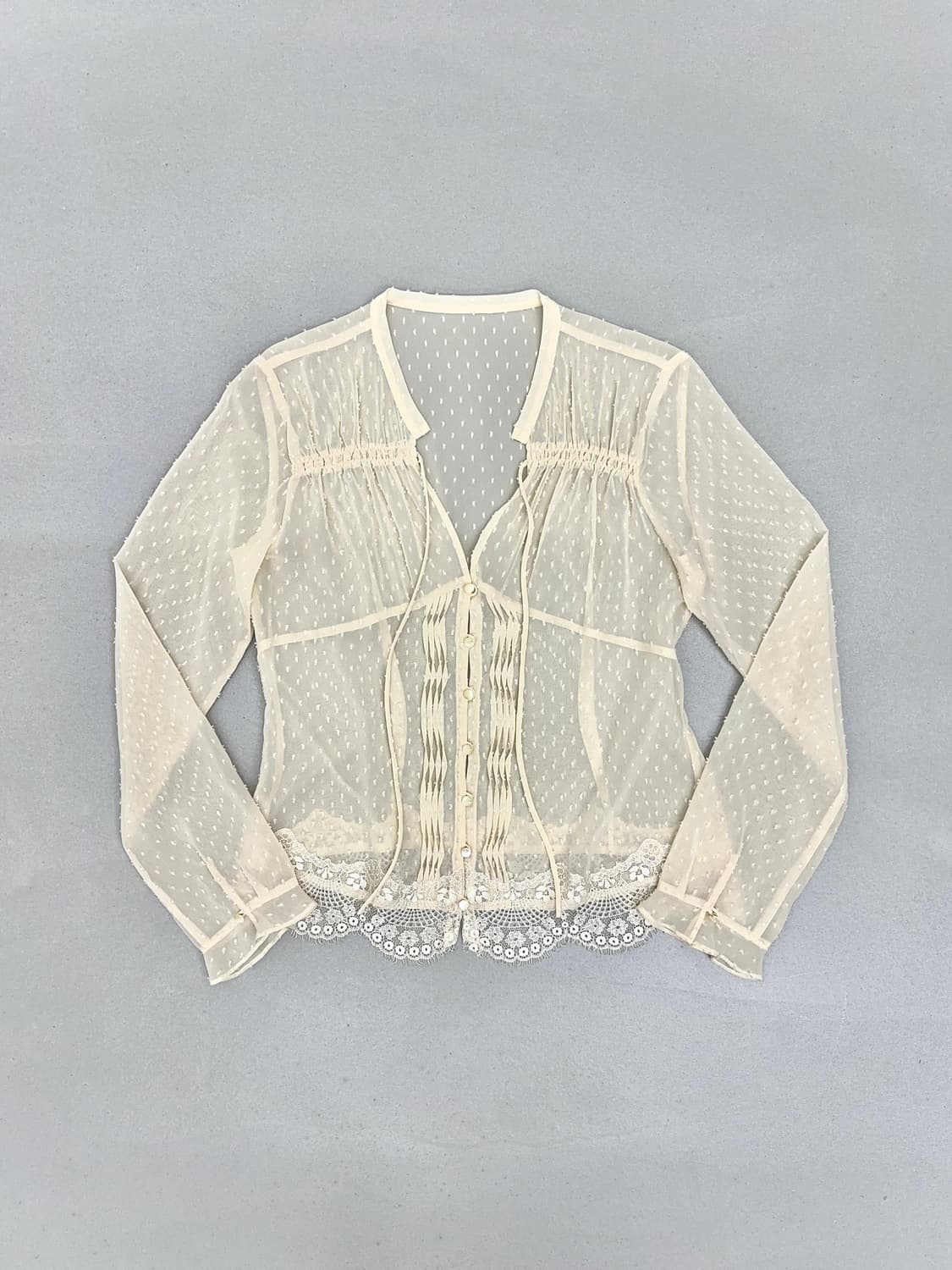 도트 블라우스 상품이미지1