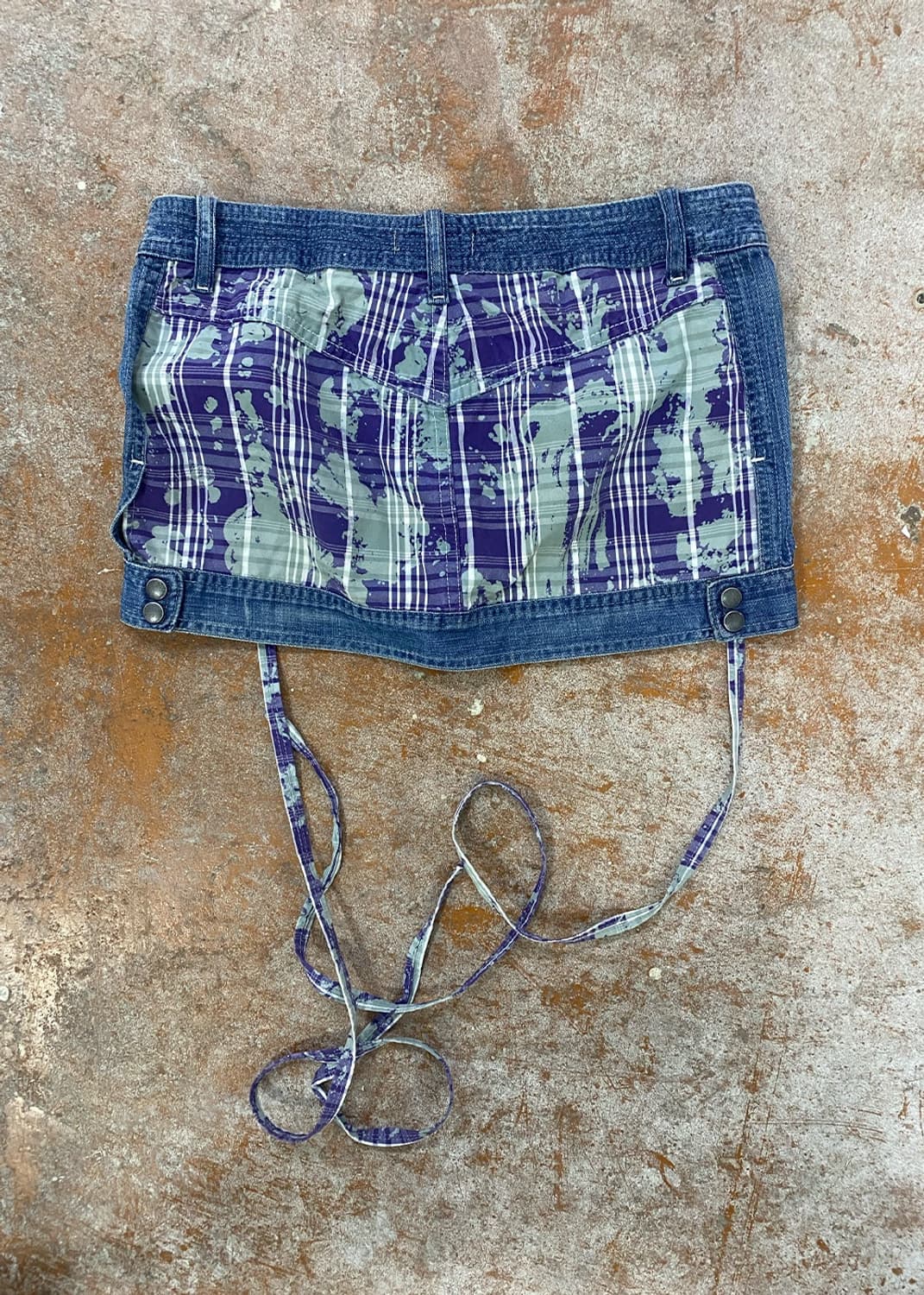 디젤 Diesel Deconstructed Strap mini skirt 상품이미지8