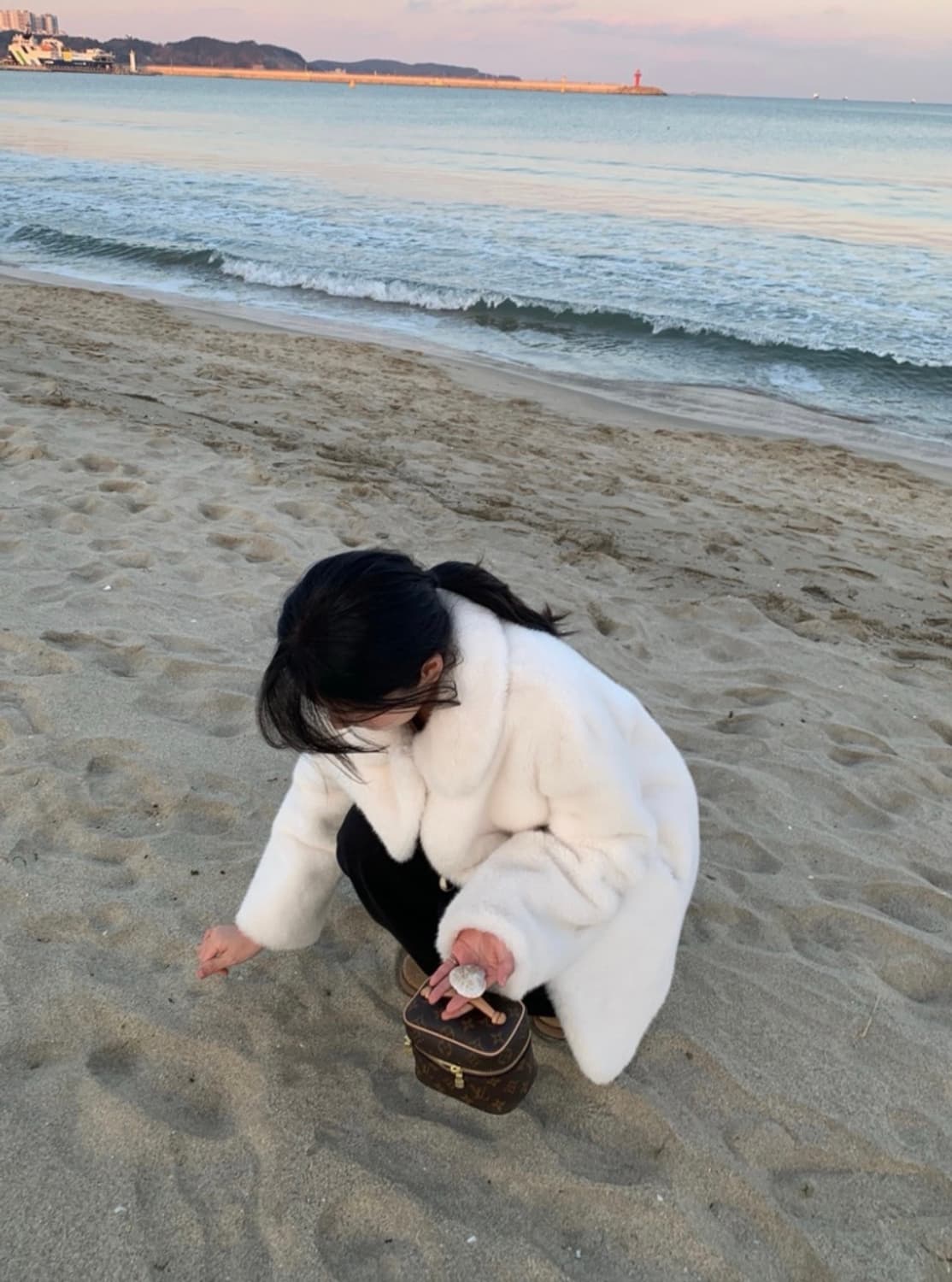 (새상품)멜로 밍크 퍼코트 상품이미지2