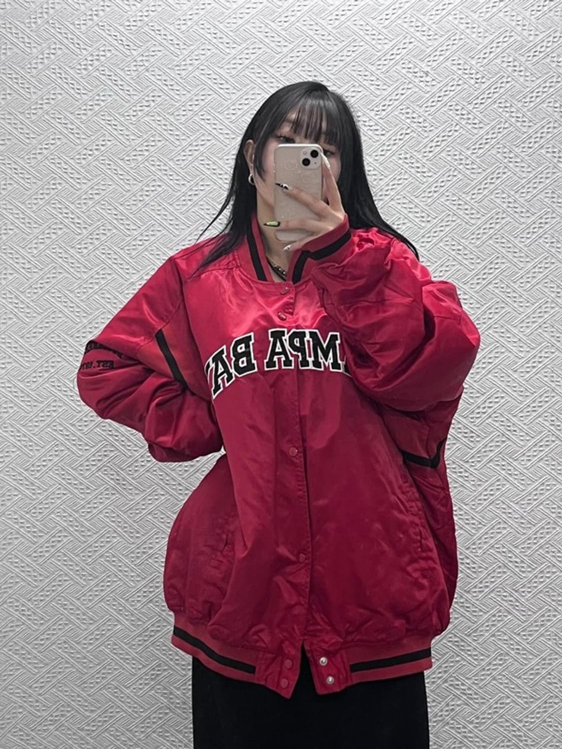 NFL 템파베이 버커니어스 레트로 새틴 바시티자켓 4XL C08771 상품이미지2