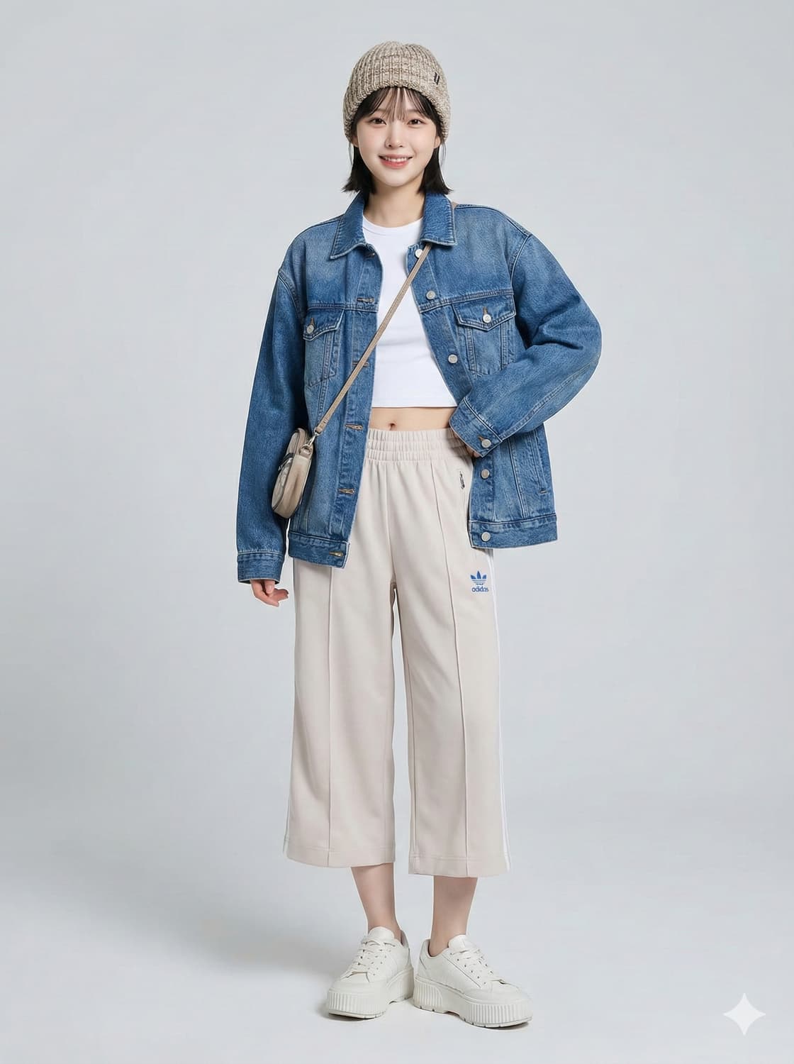 아디다스 오리지널 세일러 7/8 와이드 팬츠 상품이미지1