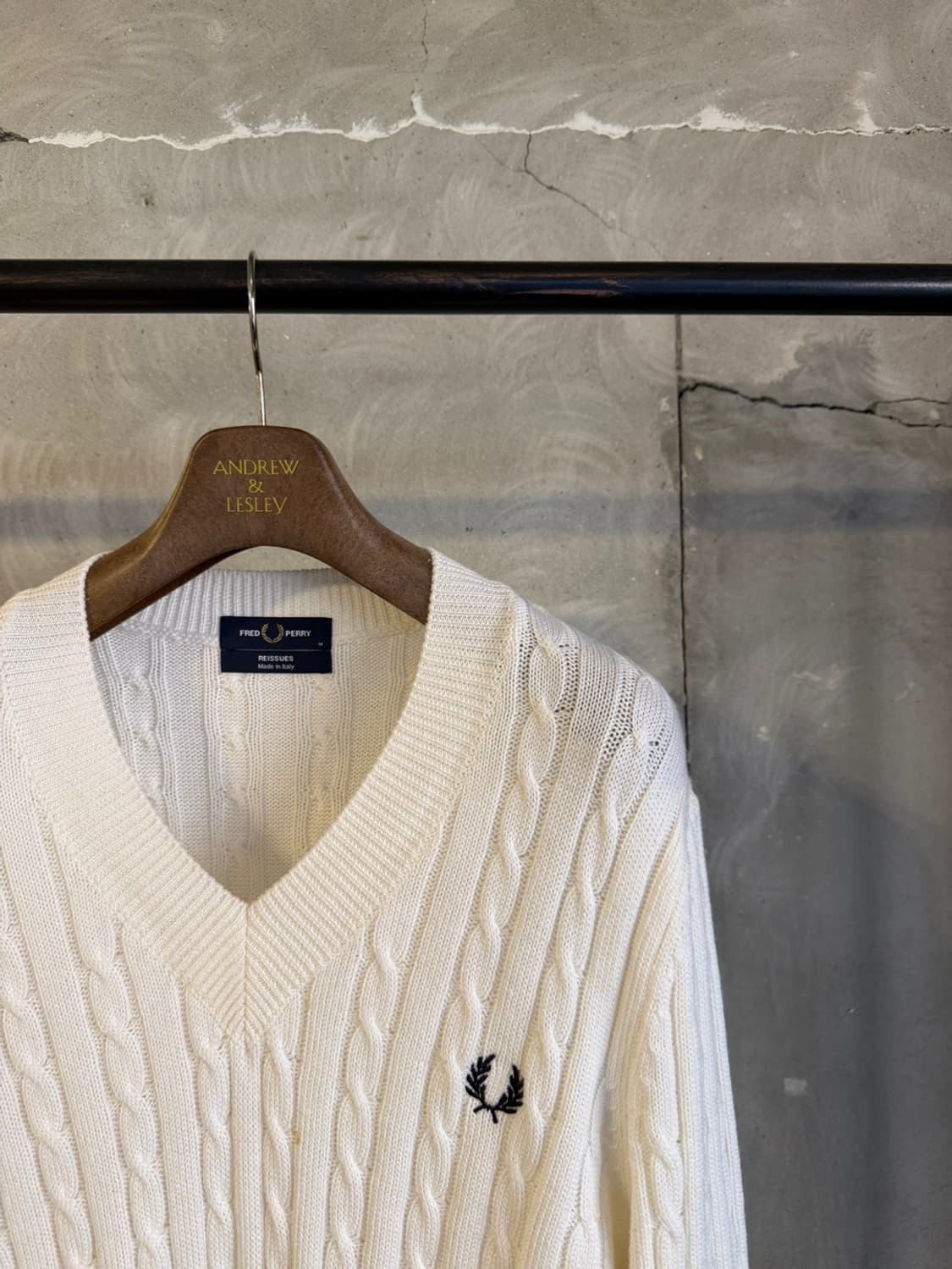 프레드페리 크리켓 니트 100 상품이미지3