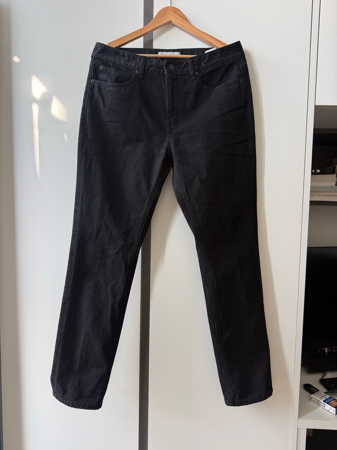 페이탈리즘 블랙진 #ISK04 usak slim straight fit 상품이미지1