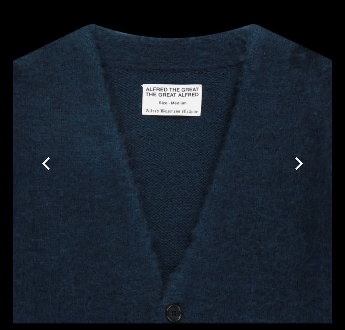 헤리티지플로스 알프레드 모헤어 가디건 상품이미지2