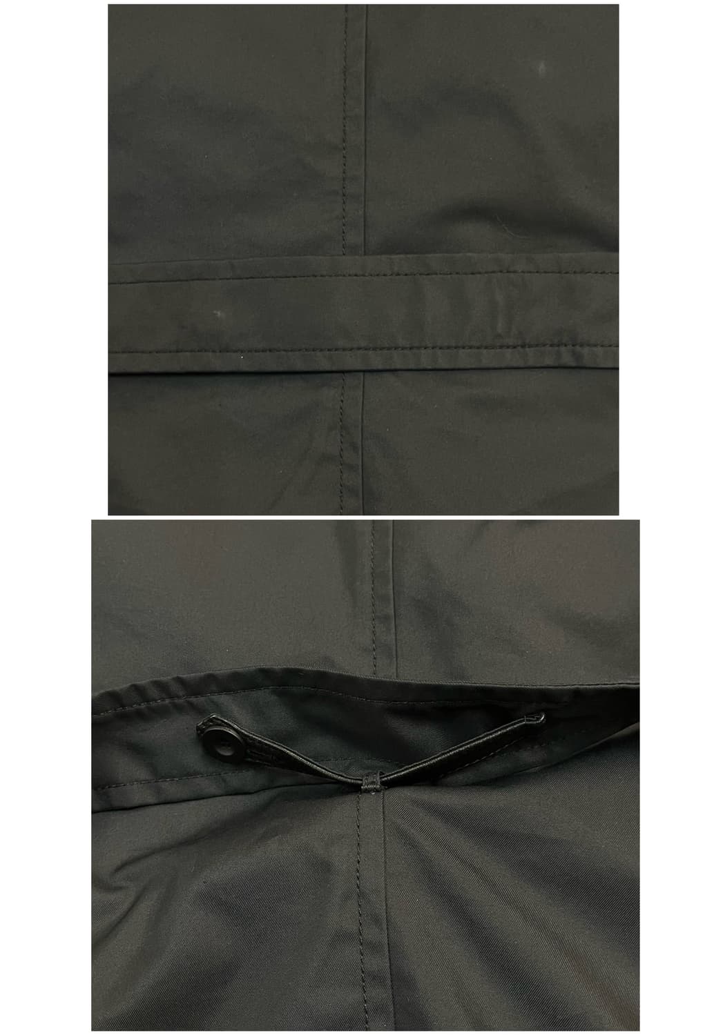 코치 하프 트렌치 코트 블랙 XS #csz2173 상품이미지7