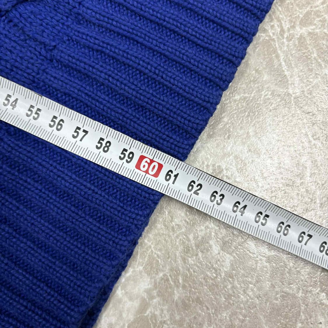 폴로 랄프로렌 딮블루 케이블 크루넥 코튼 니트(M) 상품이미지5