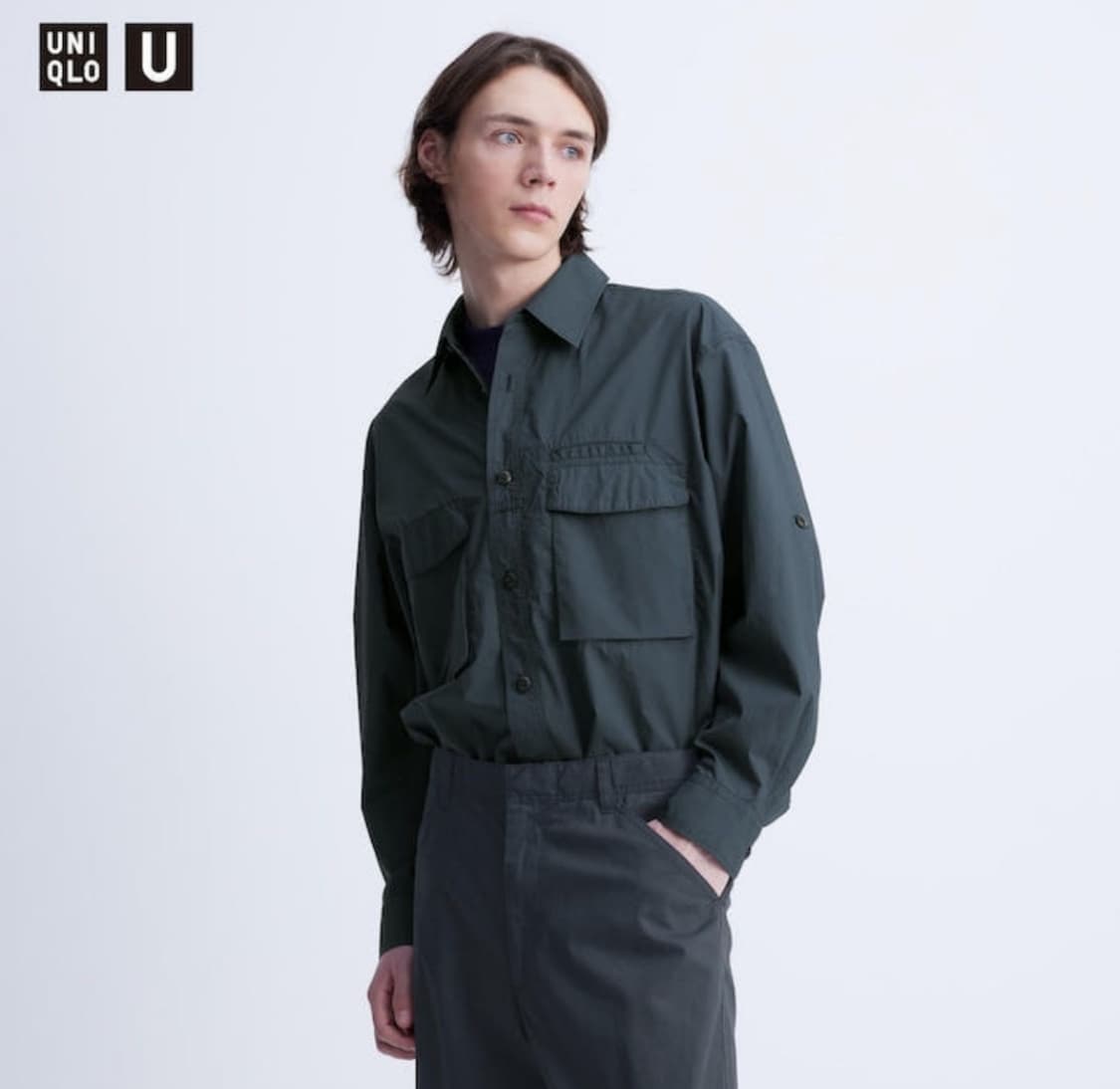 유니클로u 24fw 유틸리티 셔츠 상품이미지1