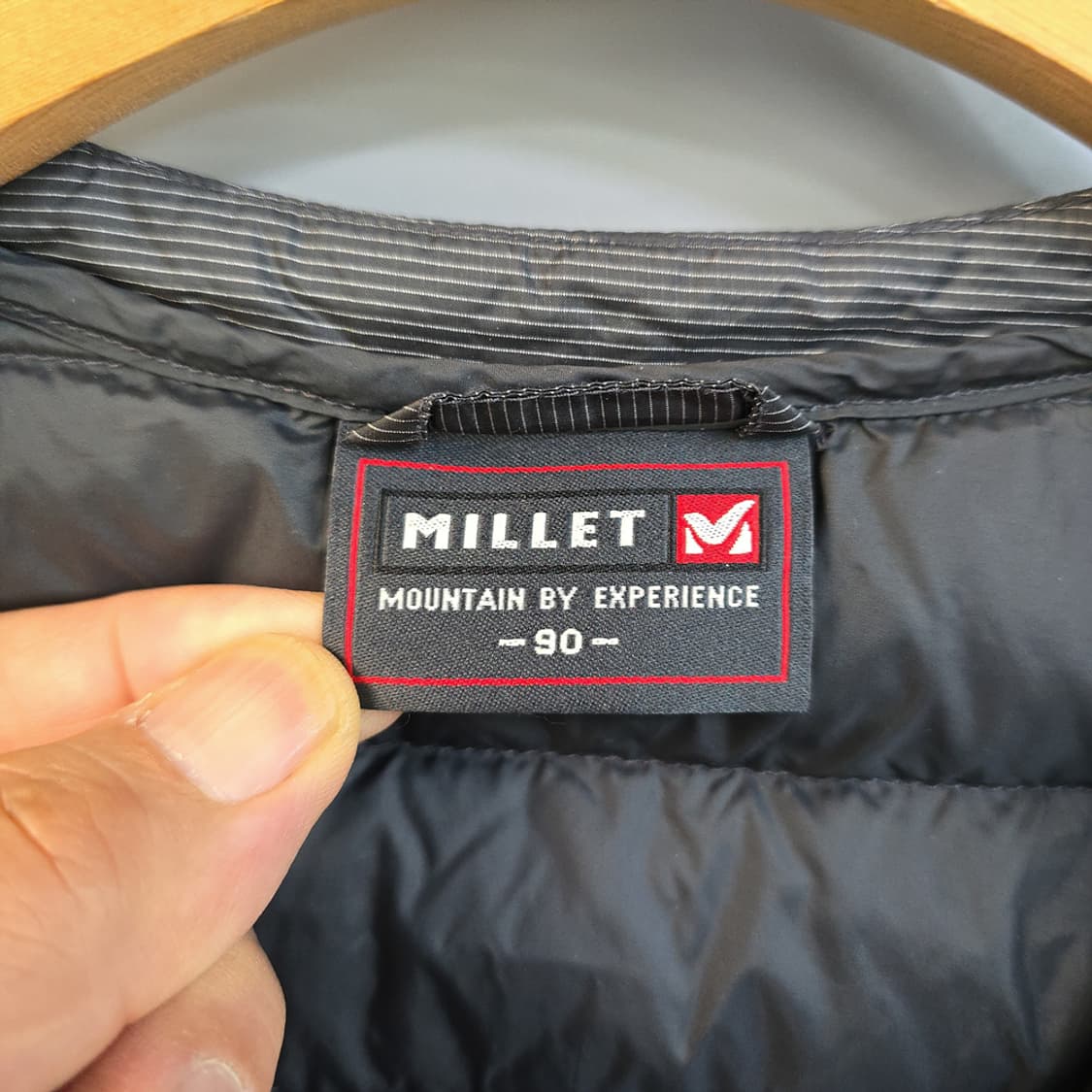 밀레(MILLET) 경량 구스 다운 자켓 90 상품이미지4