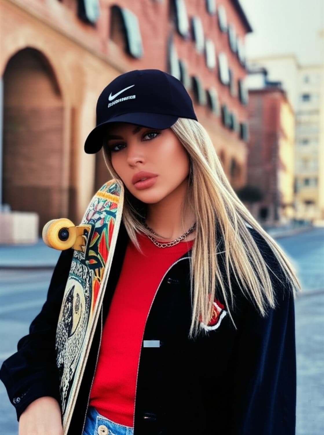NIKE 나이키 헤리티지86 스케이트보딩 퓨추라 SB 블랙 볼캡 모자 상품이미지9