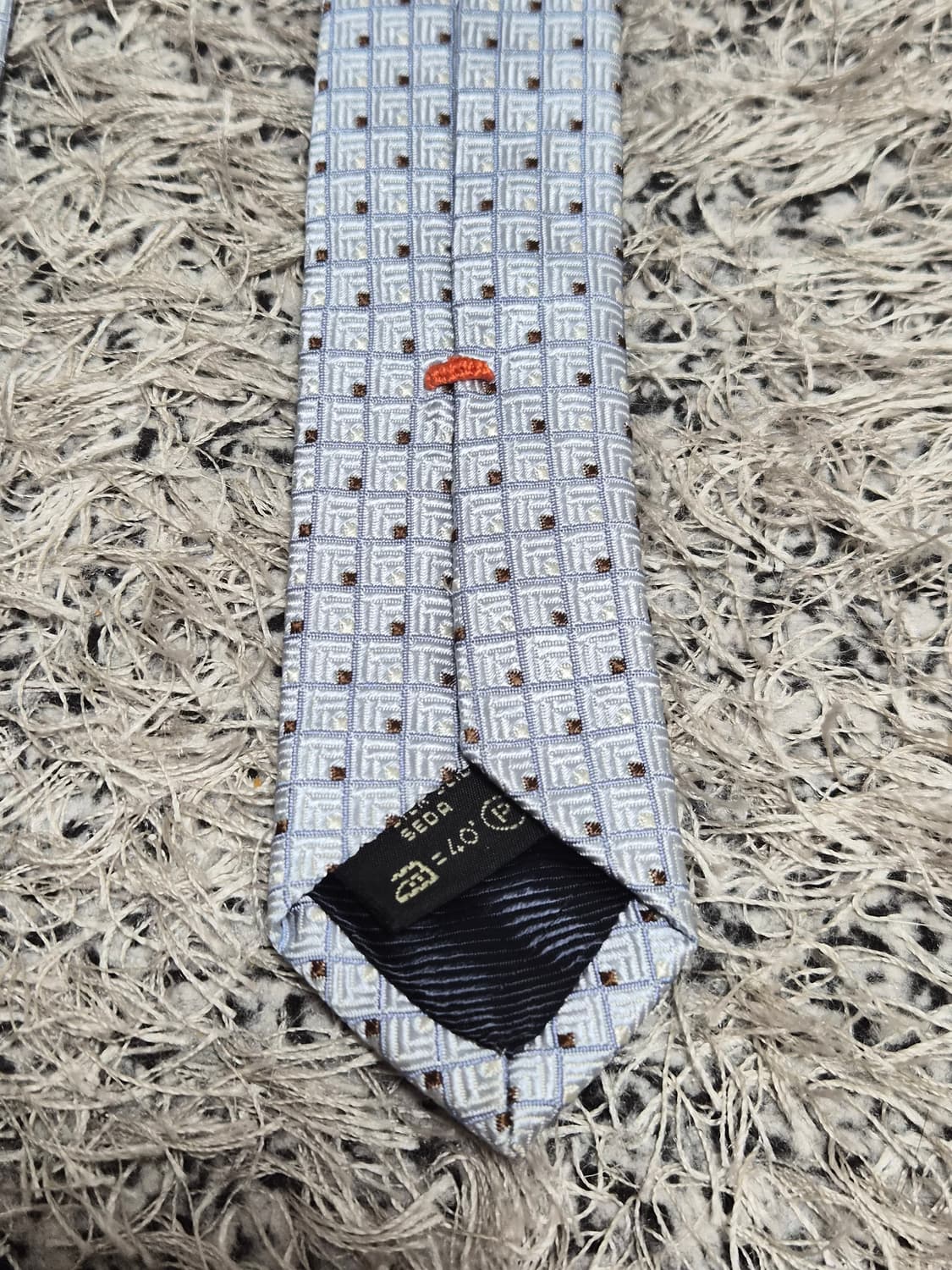 에르메네질도제냐Zegna 패턴 넥타이 Free - N33 상품이미지7