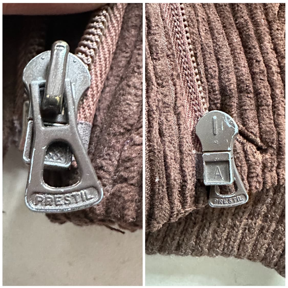 80s 프랑스 생산 프렌치 워크 해비 코듀로이 봄버 블루종 자켓 105  상품이미지6