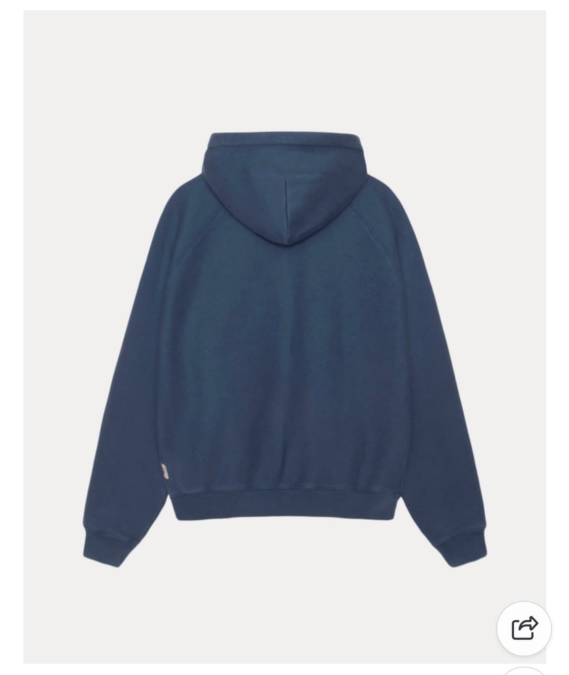 [L] 25FW 스투시 워크기어 릴렉스 플리스 후드집업 상품이미지2