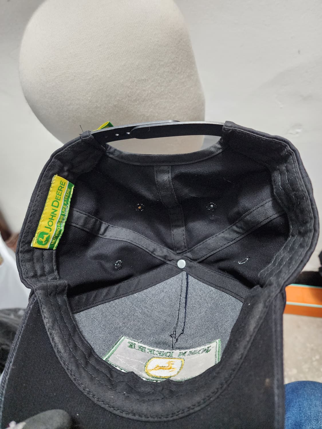 존디어 블랙 볼캡  상품이미지4