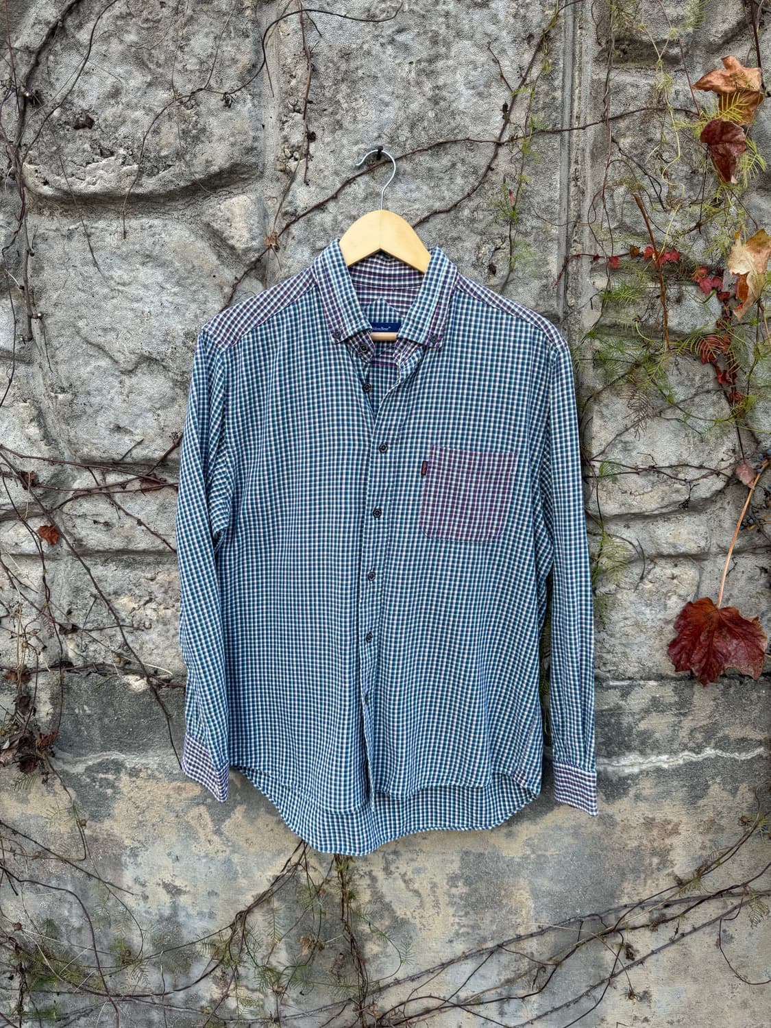 골든베어 멀티 컬러 체크 셔츠 LL 상품이미지1