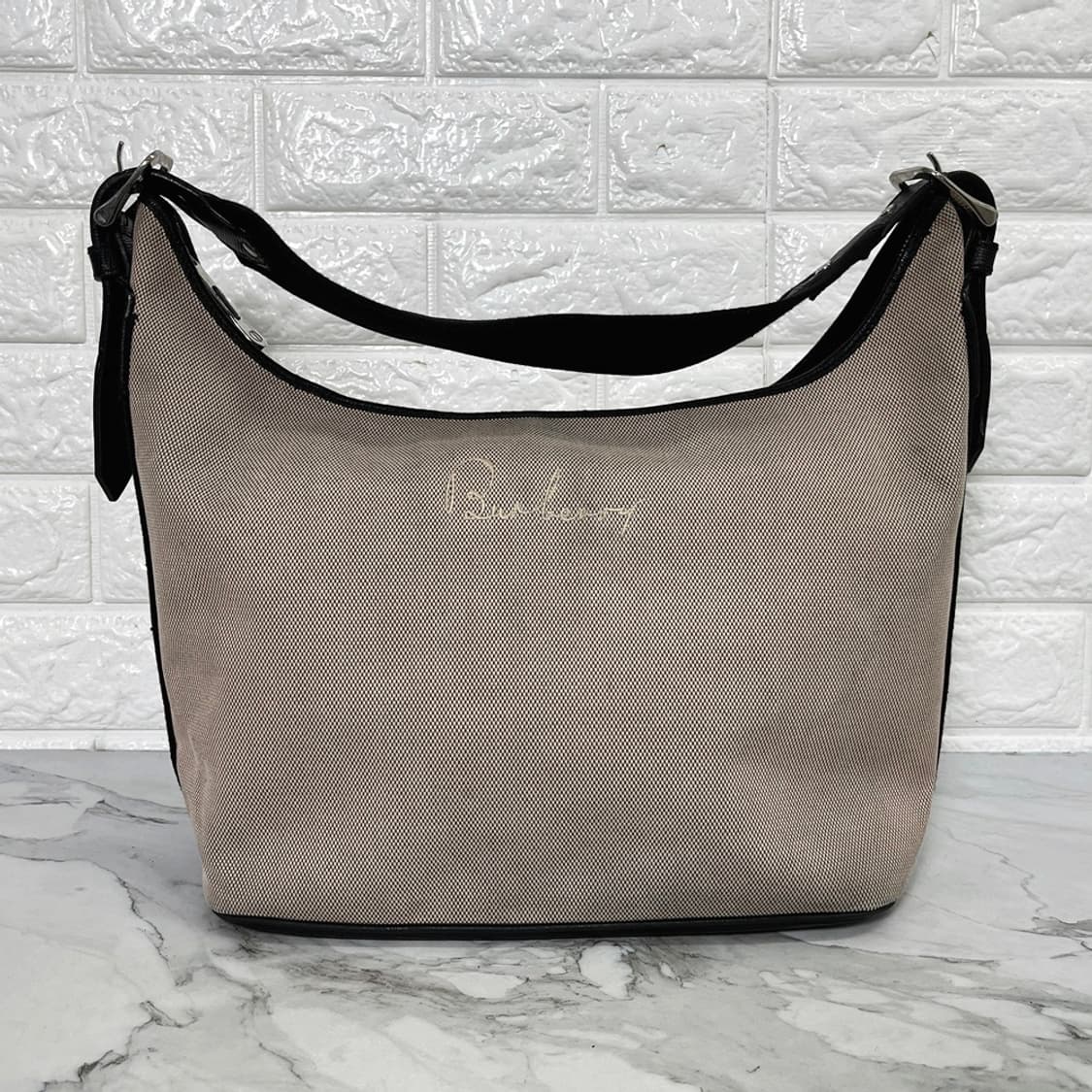 Burberry 페브릭 레더 여성 숄더백 상품이미지1