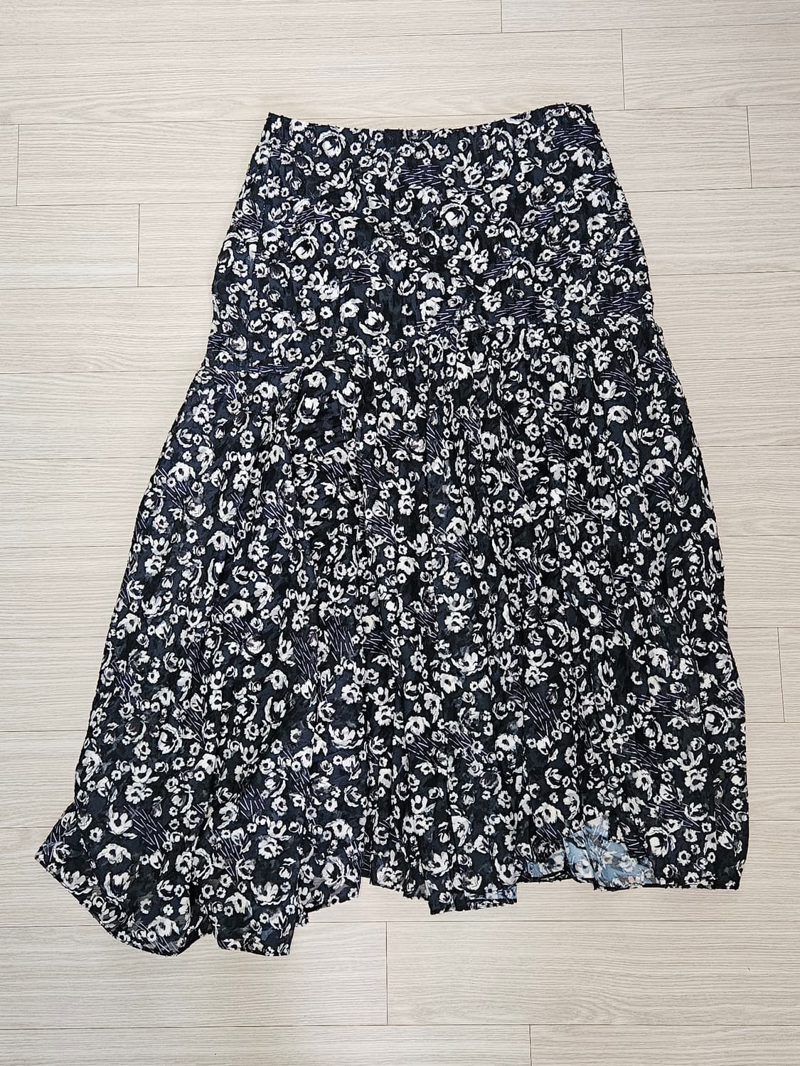 타임 플라워패턴 치마 상품이미지1