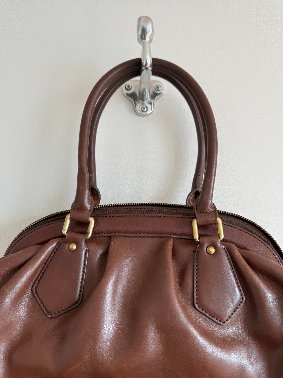 NICOLE ST GILLES 레더 토트백 상품이미지5