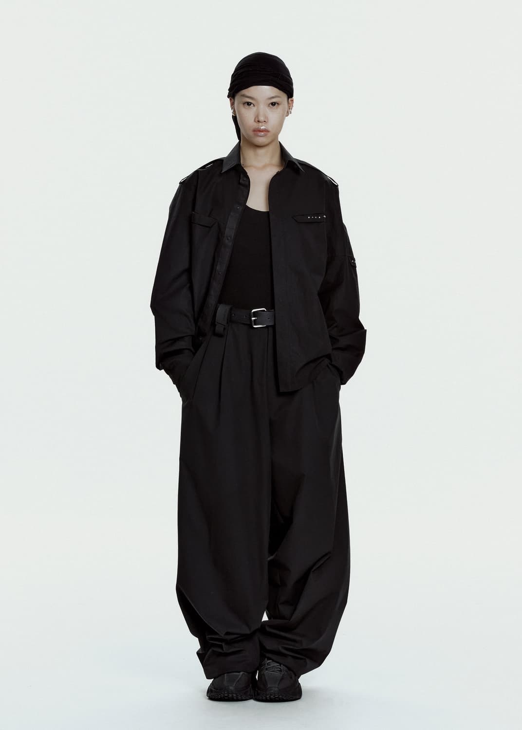 혜인서 25fw 울 와이드 팬츠 상품이미지1