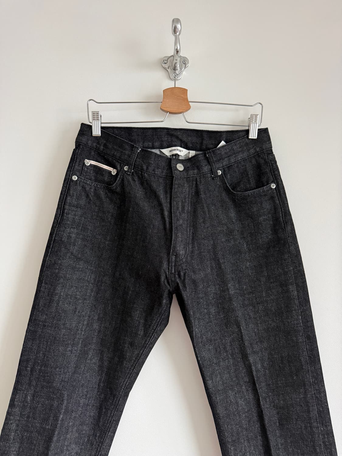 유니폼브릿지(UNIFORM BRIDGE) 셀비지 데님 팬츠 상품이미지2