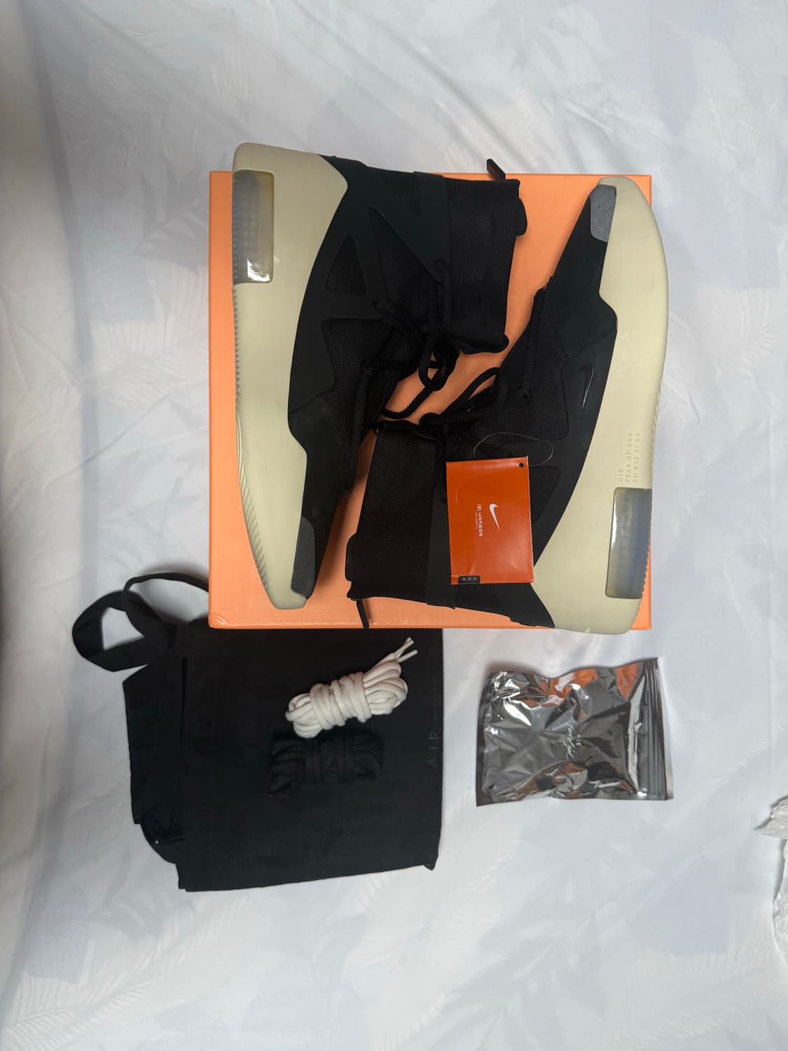 [290] 에어 피어오브갓 1 블랙 상품이미지1