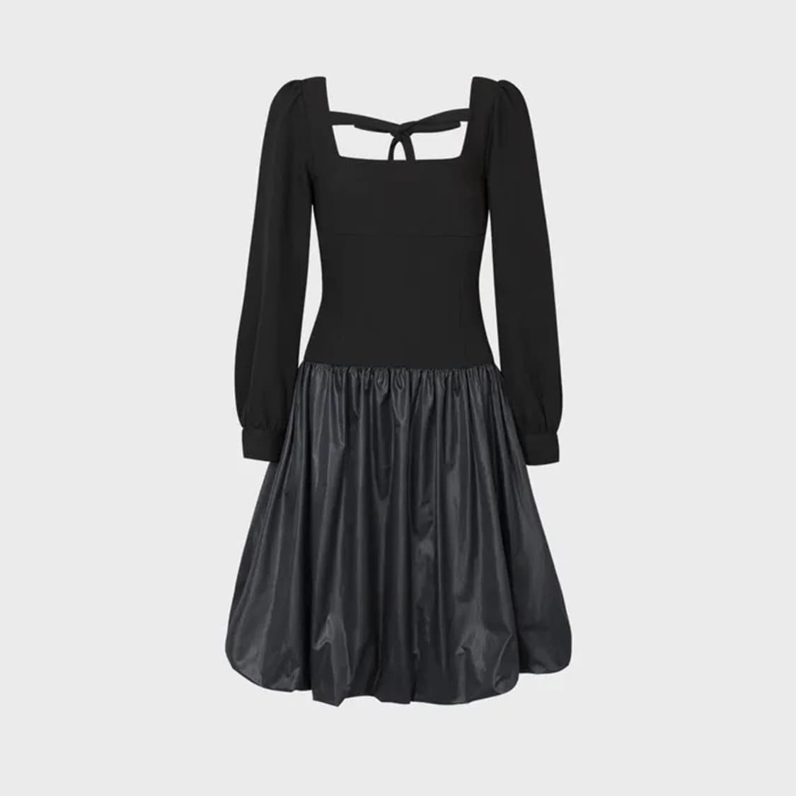 루루서울 Rosy Balloom Shirring Midi Dress 상품이미지1