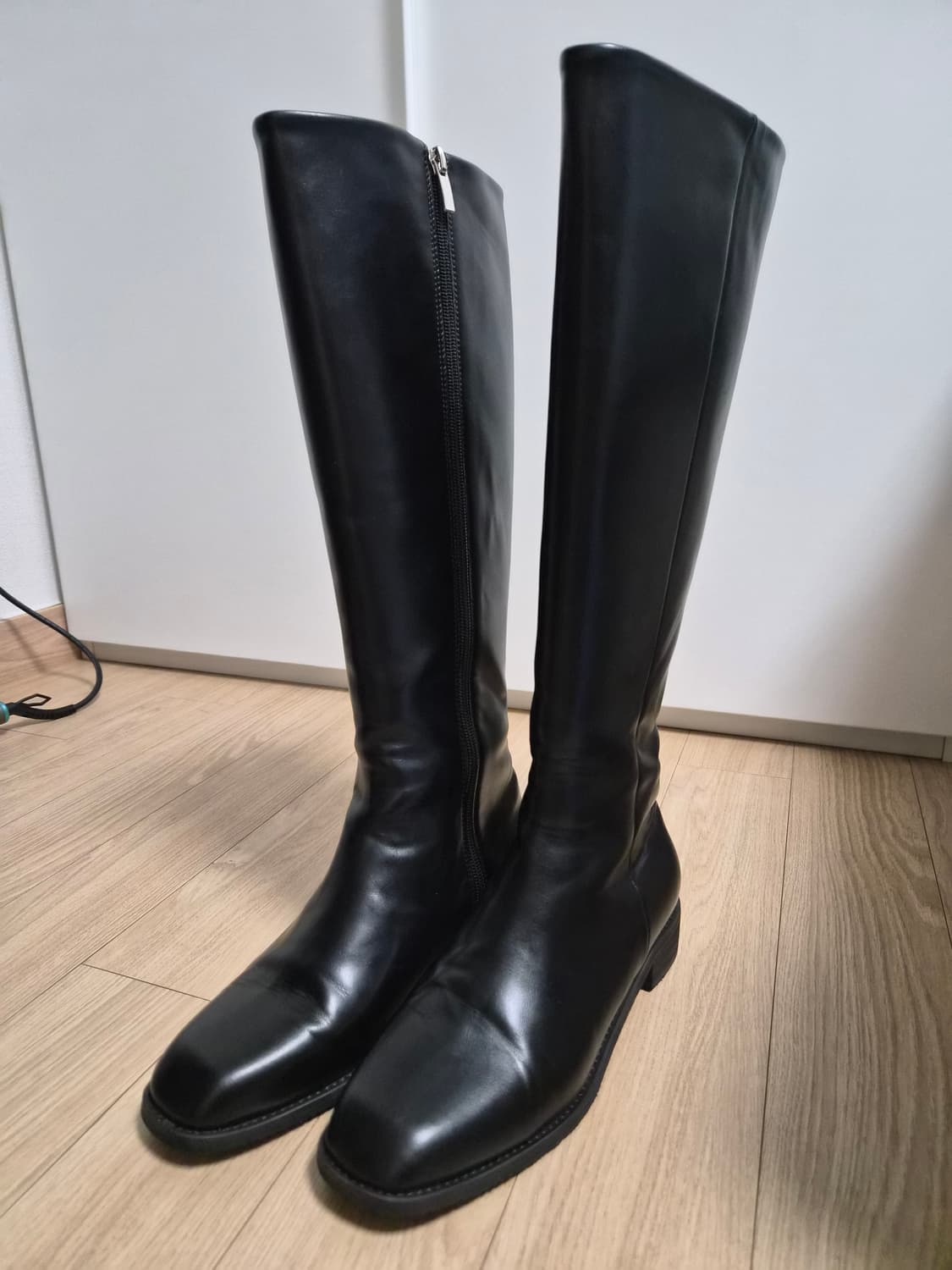 SPUR 블랙 롱부츠 250 상품이미지1