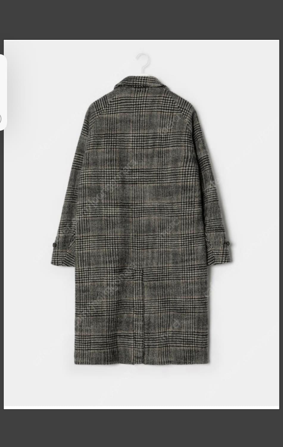 Aspesi 울체크코트 아스페시 체크울코트 m 상품이미지2
