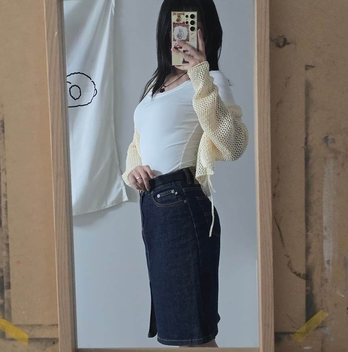 폴로 랄프로렌 청치마 (28인치) 상품이미지5