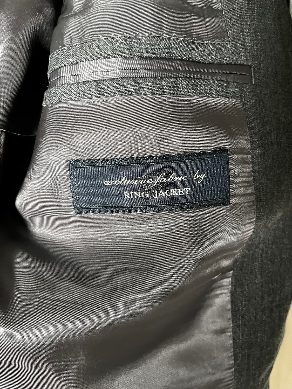 라마르쉐 링자켓 블랙라벨 트래블러 수트 미드 그레이 50 상품이미지3