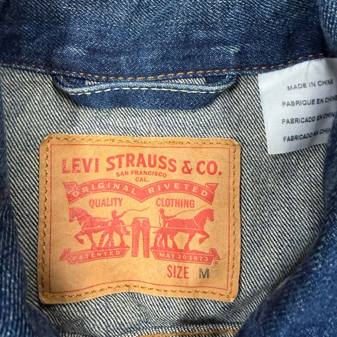 (M)리바이스 Levis 데님 트러커 자켓 상품이미지2
