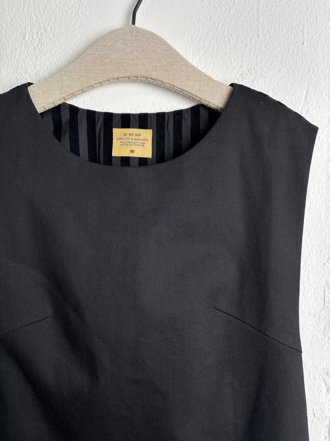 SI-HO SUP 2014 FW Black Dress 상품이미지2