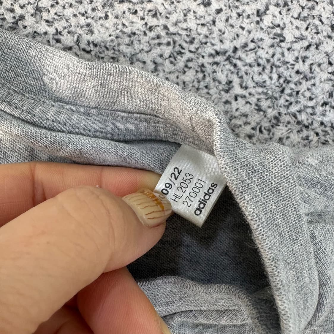 M 아디다스 여성 빅로고 반팔 티셔츠 0420J 상품이미지4