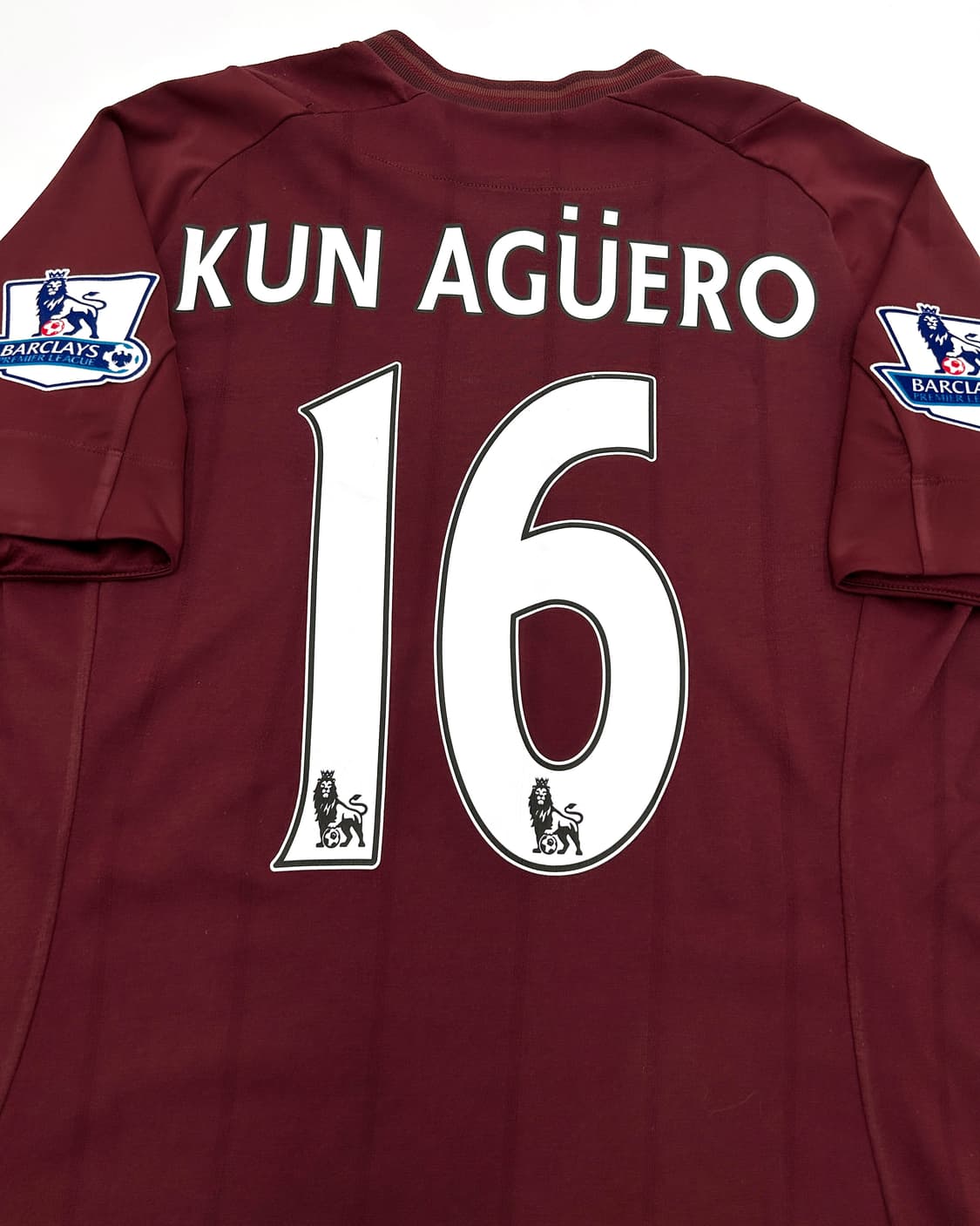 엄브로 12-13 맨체스터 시티 어웨이 리그킷 아구에로 상품이미지1