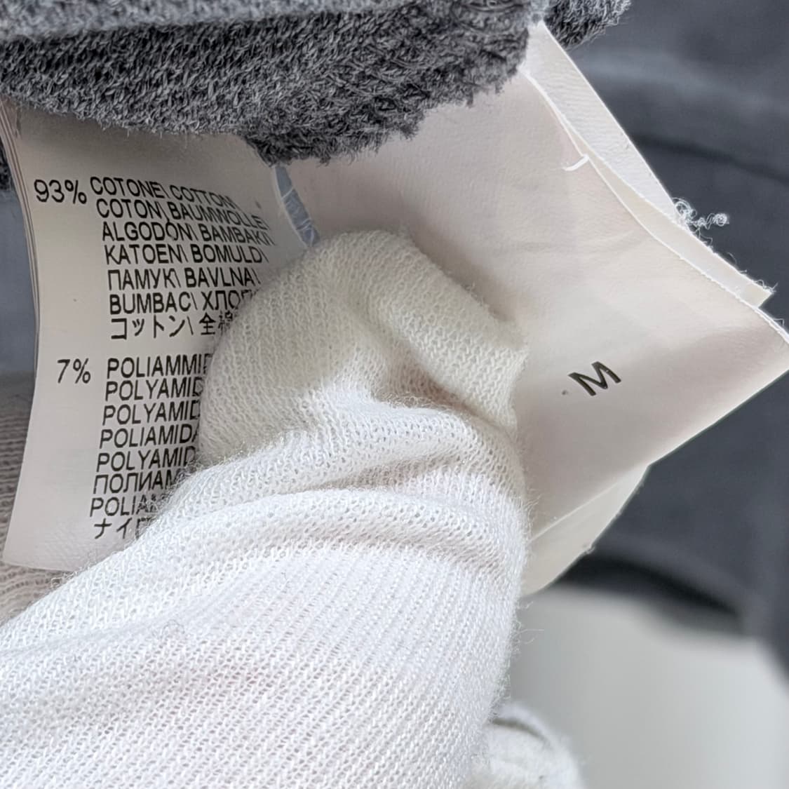 (A+/M,XXS) / 브루넬로쿠치넬리 코튼 그레이 집업 팬츠 셋업 상품이미지5