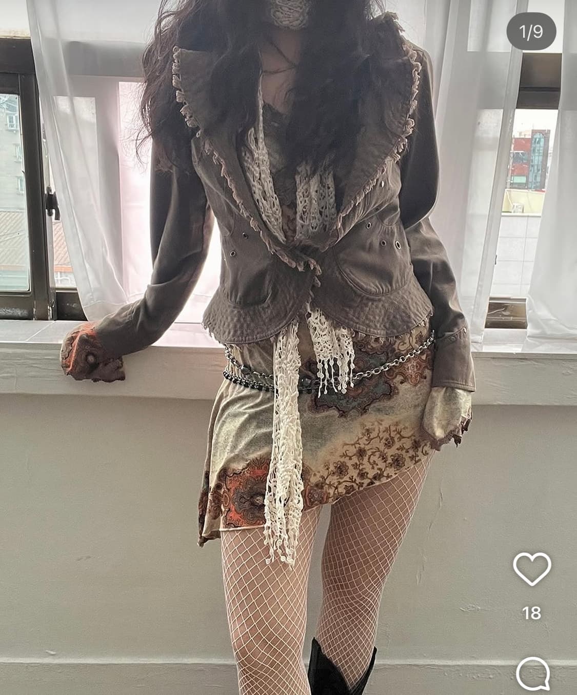 riipi빈티지 페어리 오리엔탈 빈티지 자켓 파우닝133 큐빈 크루빈티지 상품이미지2