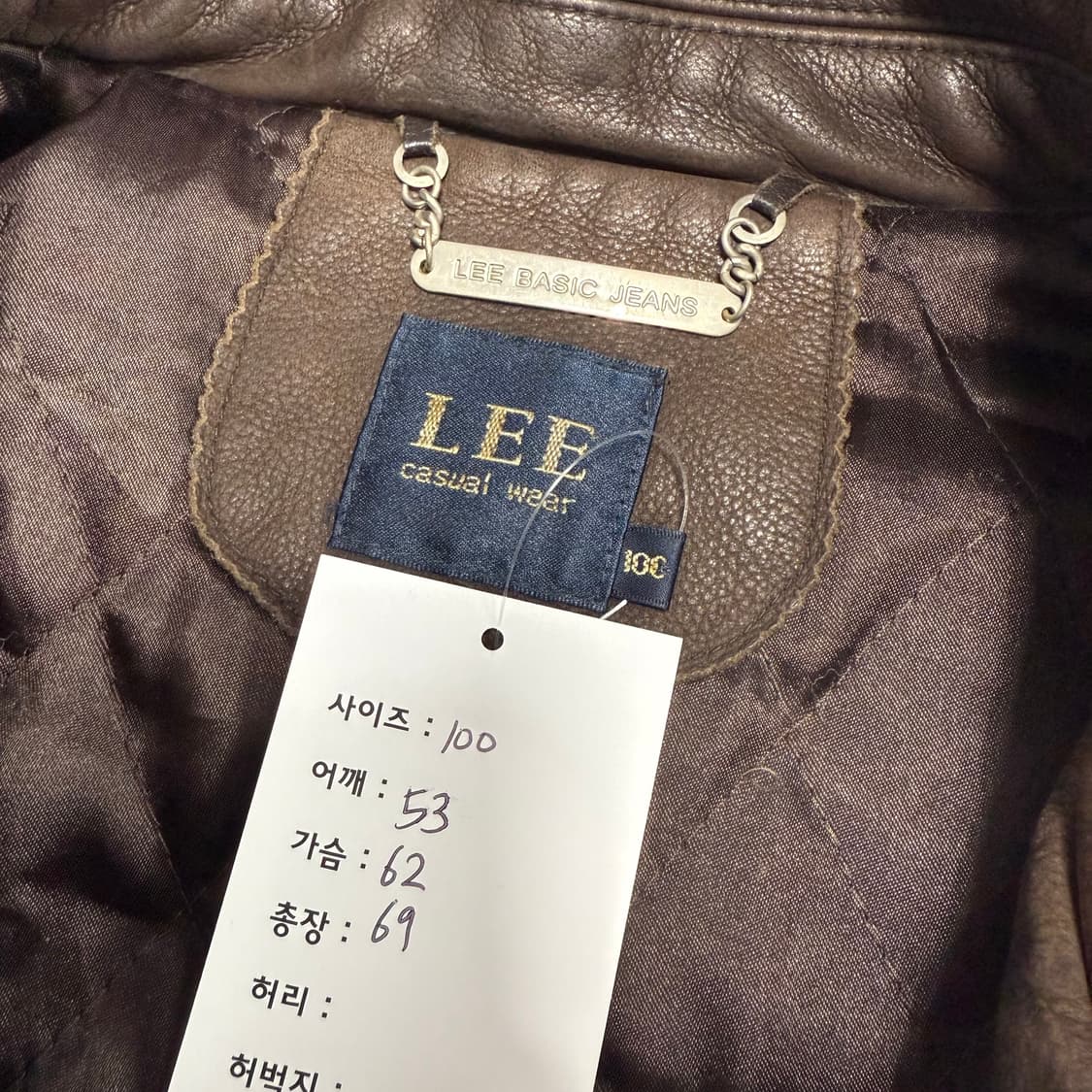 1990s LEE 카우하이드 레더자켓  상품이미지9