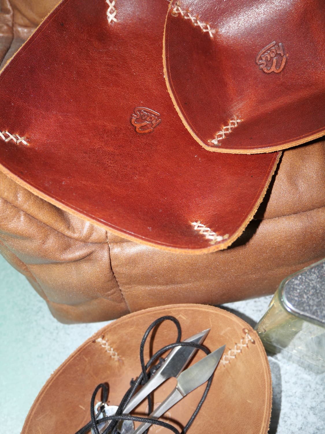 Leather plates ( boat type) 상품이미지8