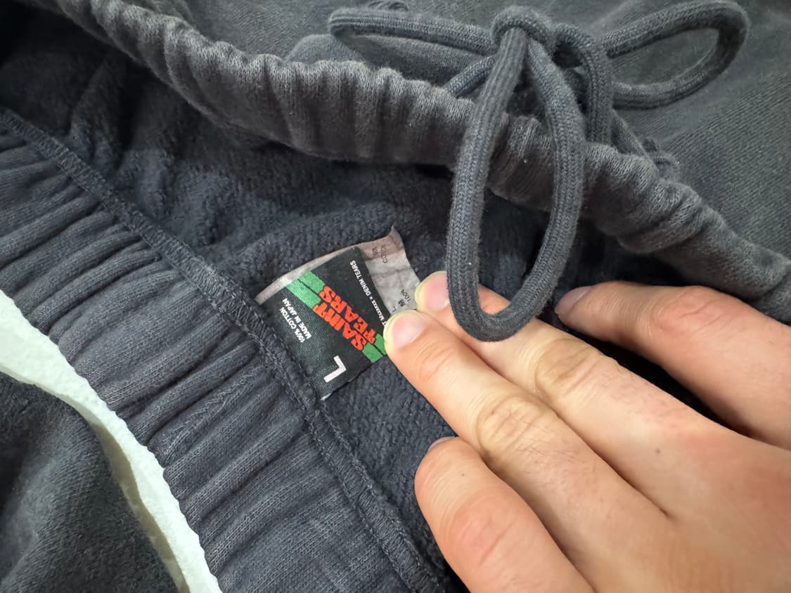 세인트미카엘 데님티어스 스웻 셋업 상품이미지7