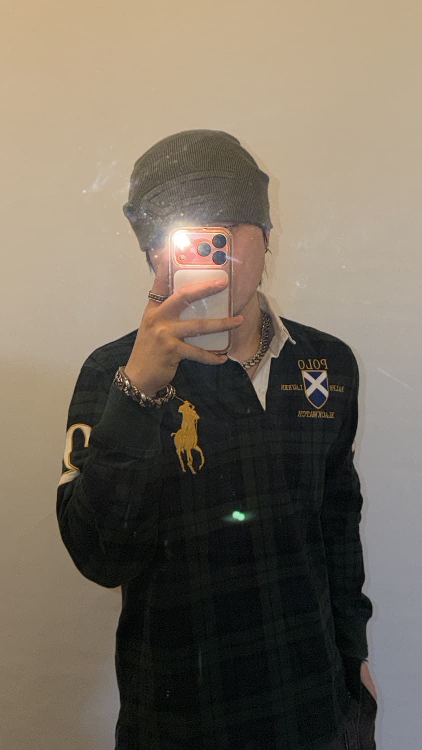 폴로 빅포니 00‘s 블랙와펜 럭비티 상품이미지1