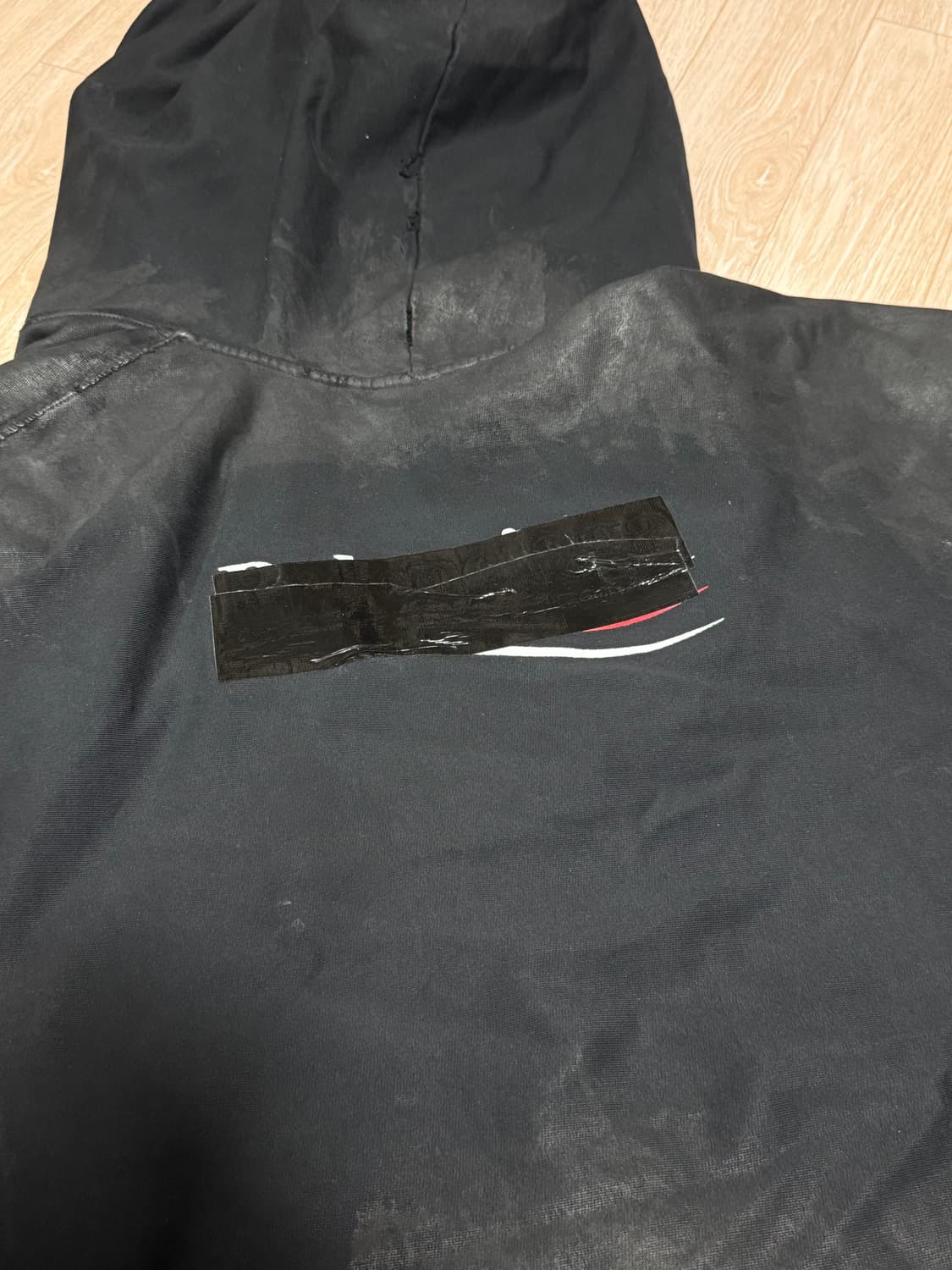 (XL) 발렌시아가 개퍼 후드집업 스몰핏  상품이미지6