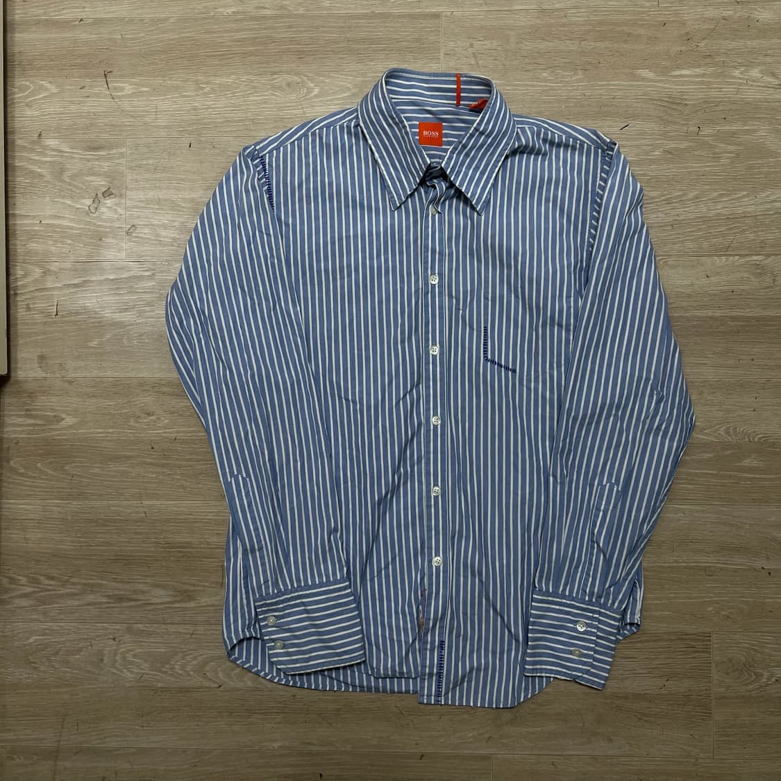 휴고보스 스트라이프 셔츠 상품이미지1