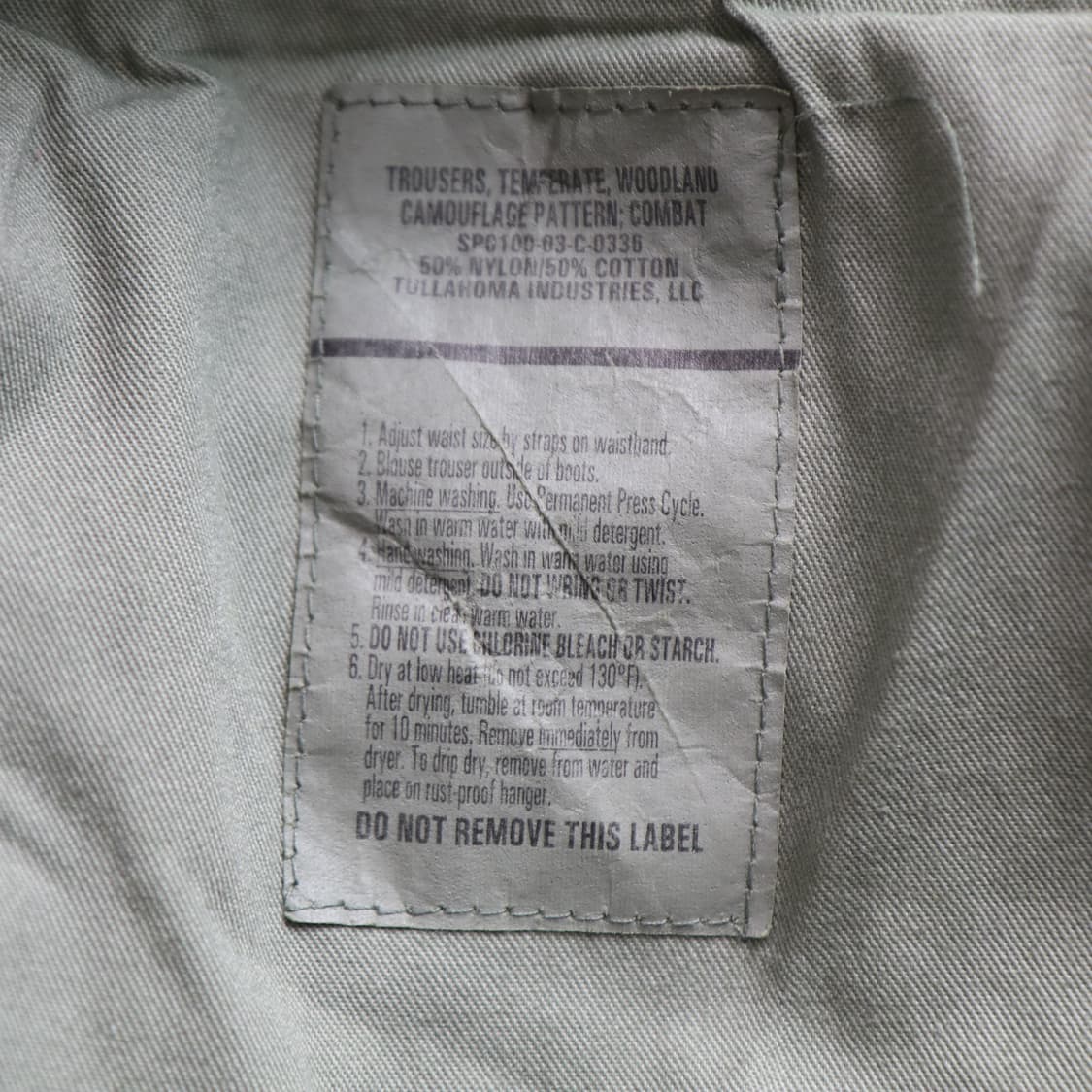 03s 미군 오리지널 우드랜드 카고팬츠 (27-31) 상품이미지6