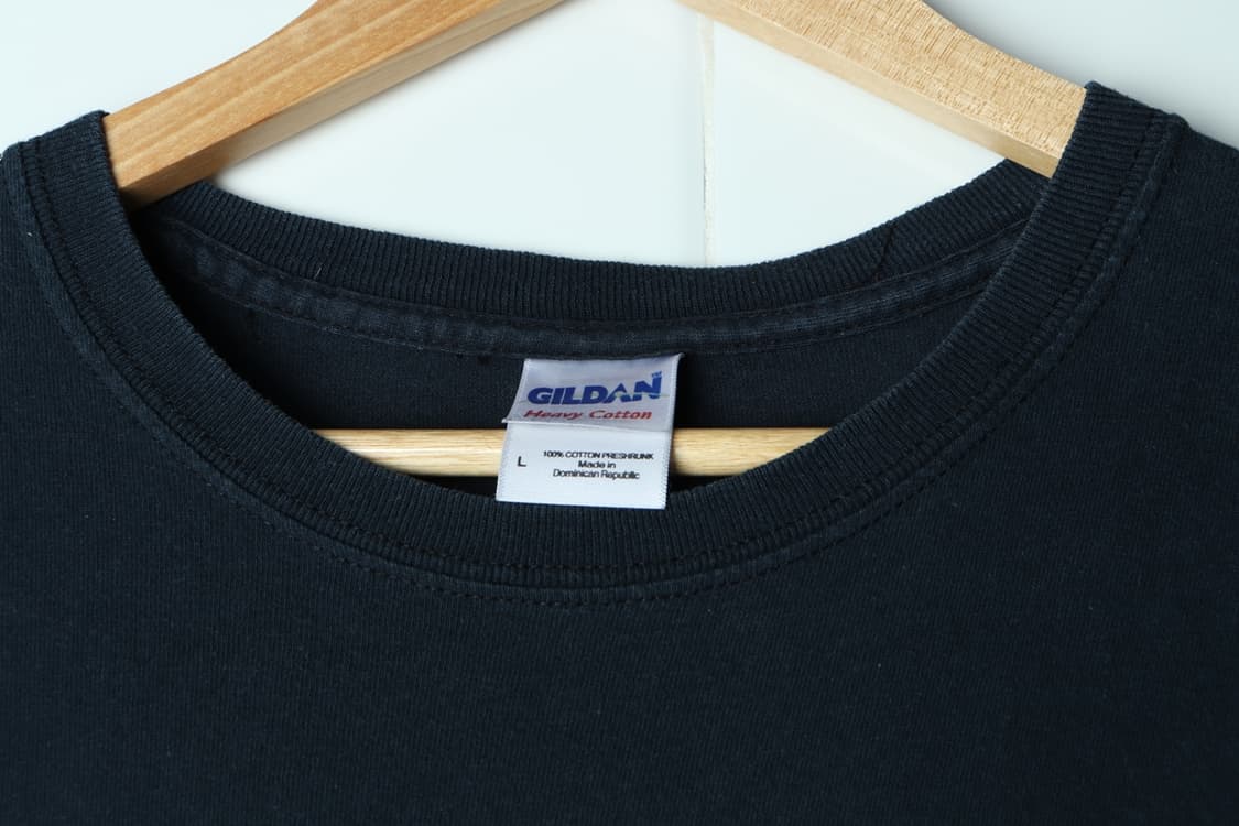 (L-XL) 길단 반팔 티셔츠 00년대 USA 블랙 스컬-H33318 상품이미지6