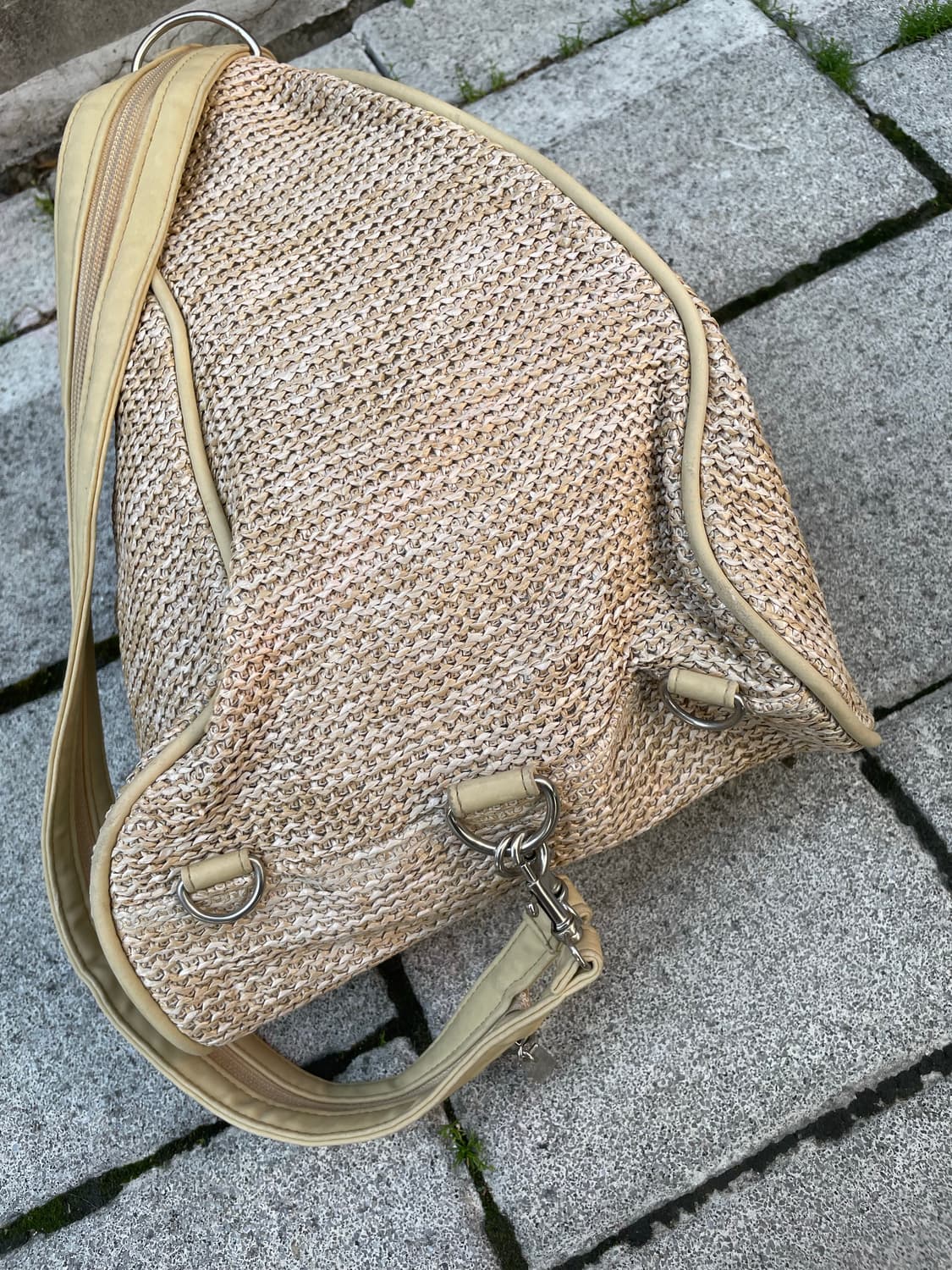 Vtg 2way 라탄 슬링백 상품이미지6
