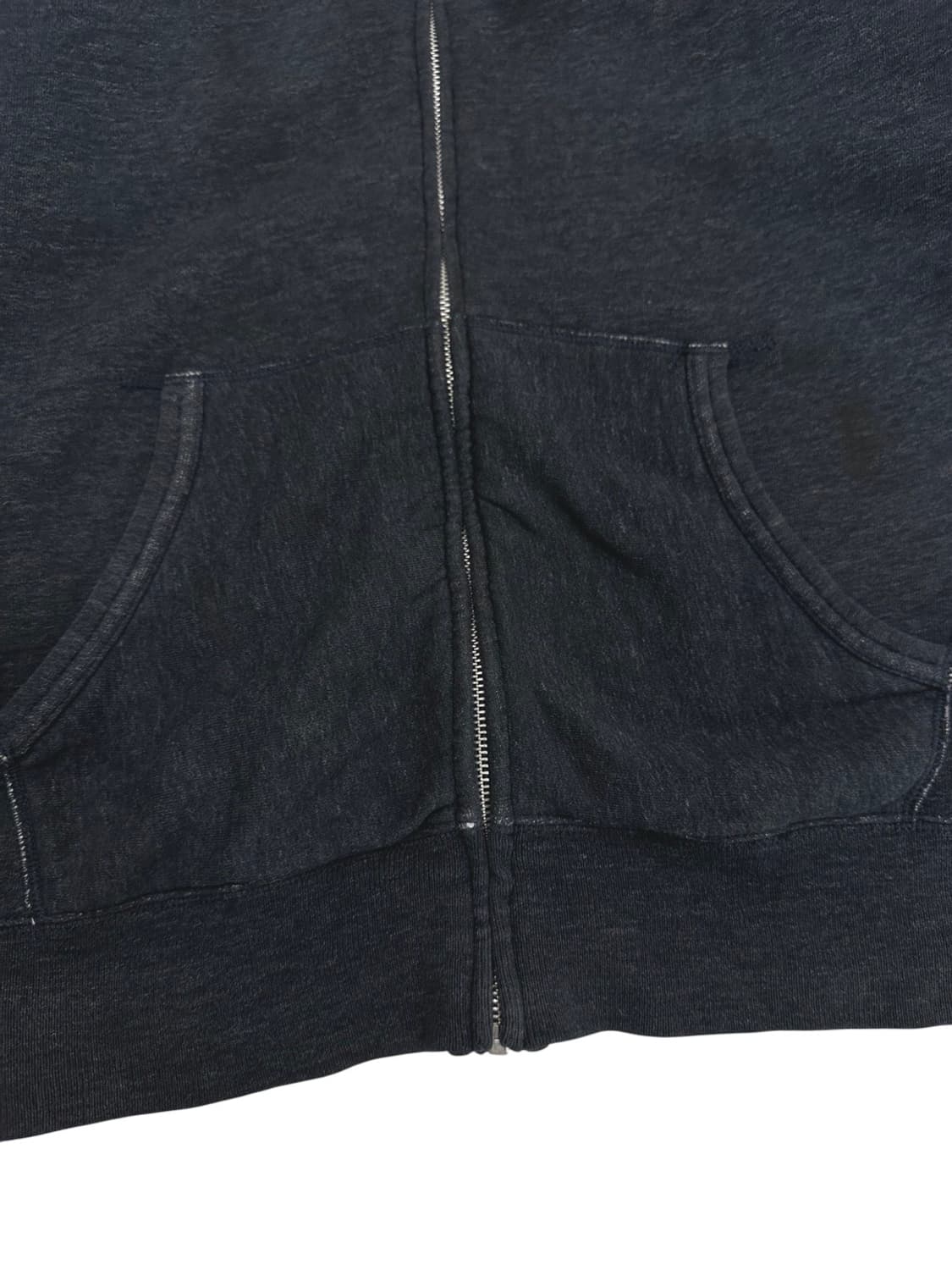 폴로 빈티지스타일 후드집업 차콜 (XL~2XL) 상품이미지5
