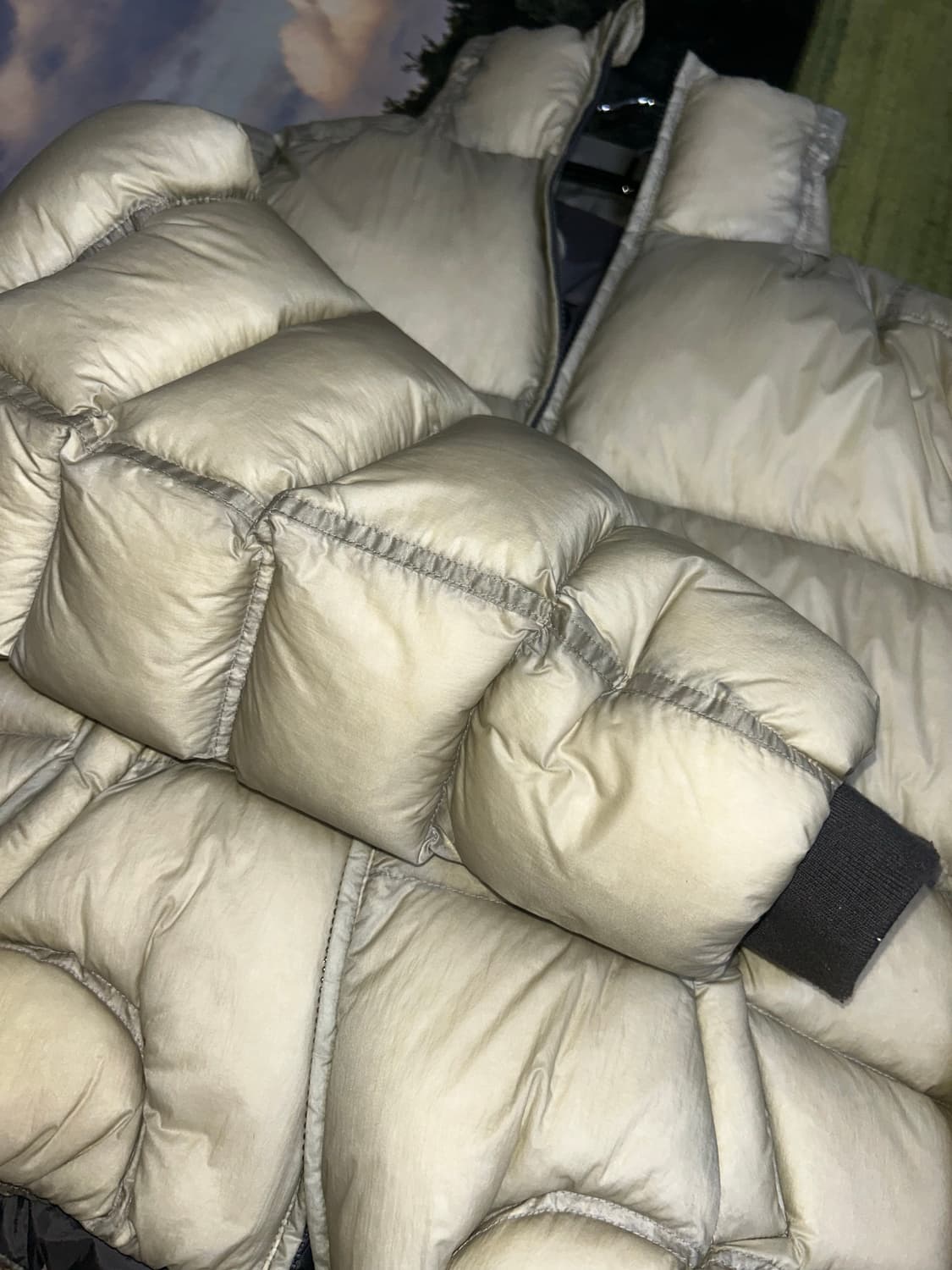 엘무드 패딩 푸퍼 블루치즈 상품이미지3